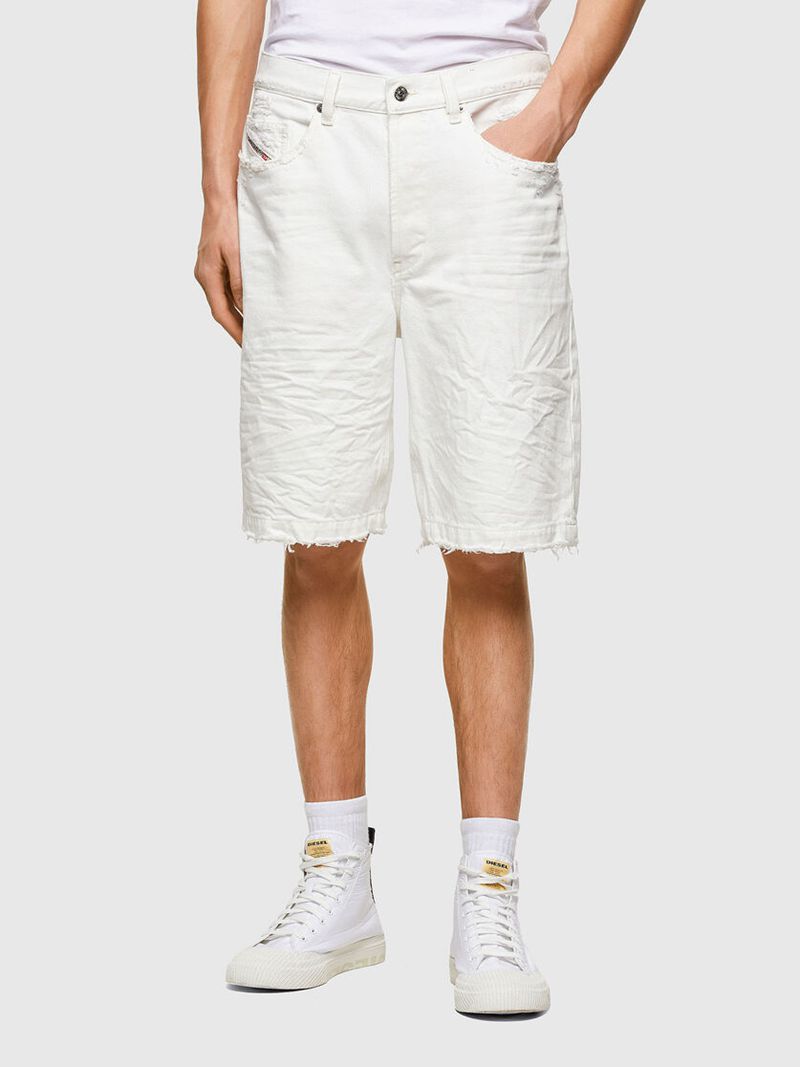 Bermudas Diesel D-Macs-Short Homem - Branco ZWOFQ-0674